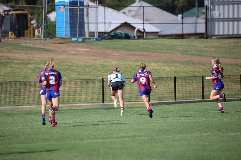 2020 Tarsha Gale Cup Trial Knights v Sharks