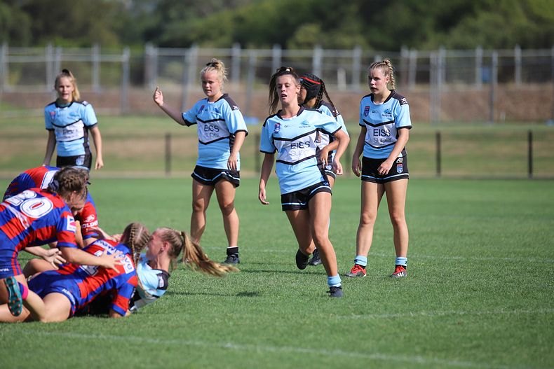 2020 Tarsha Gale Cup Trial Knights v Sharks