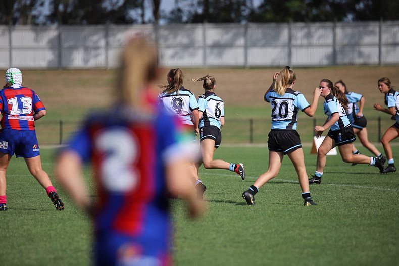 2020 Tarsha Gale Cup Trial Knights v Sharks