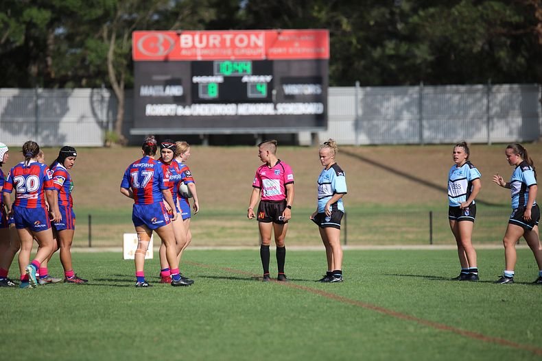 2020 Tarsha Gale Cup Trial Knights v Sharks