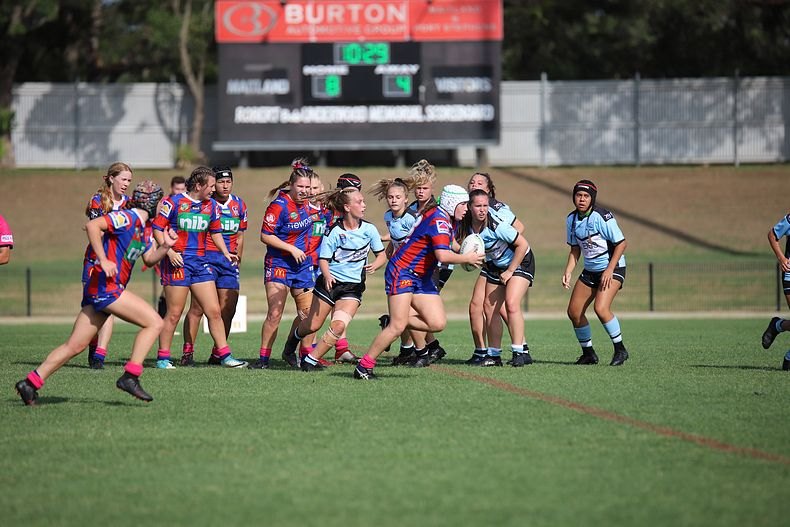 2020 Tarsha Gale Cup Trial Knights v Sharks
