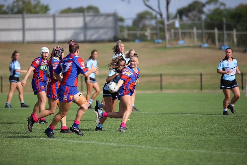 2020 Tarsha Gale Cup Trial Knights v Sharks