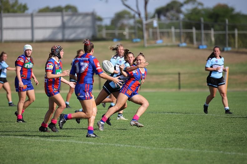 2020 Tarsha Gale Cup Trial Knights v Sharks