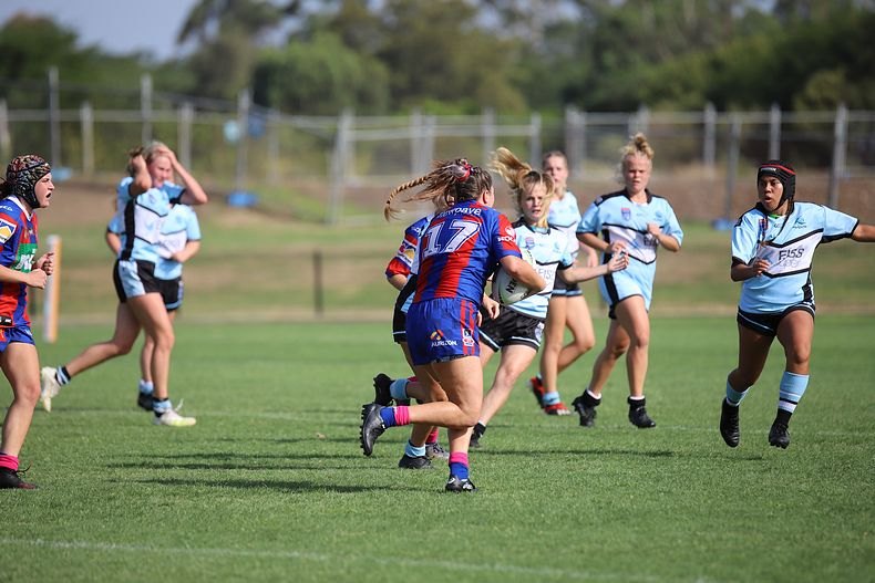 2020 Tarsha Gale Cup Trial Knights v Sharks