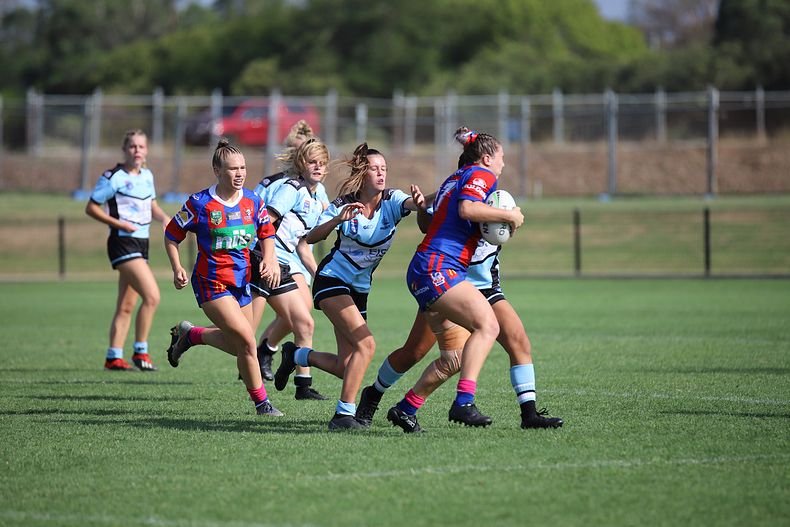 2020 Tarsha Gale Cup Trial Knights v Sharks
