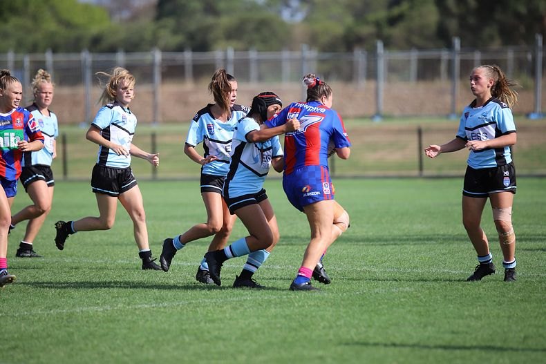 2020 Tarsha Gale Cup Trial Knights v Sharks