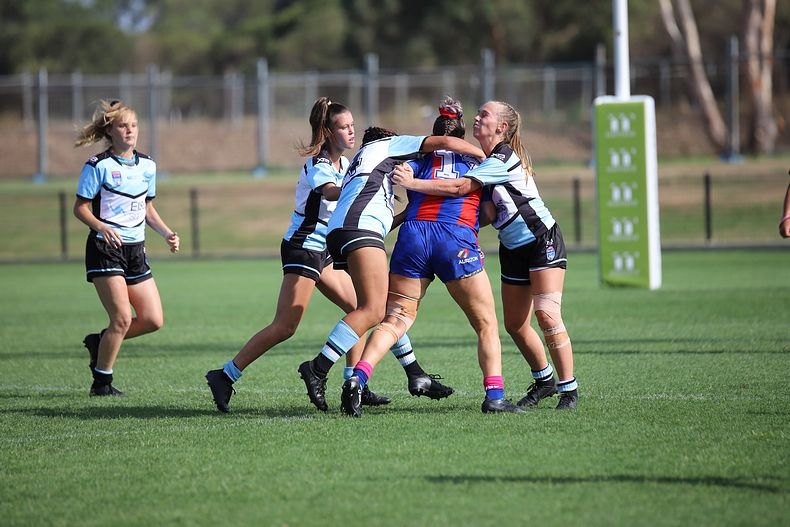 2020 Tarsha Gale Cup Trial Knights v Sharks