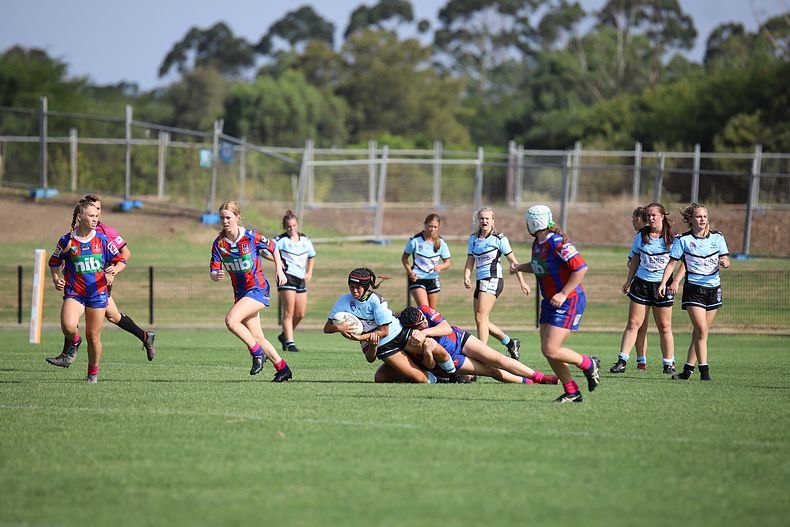 2020 Tarsha Gale Cup Trial Knights v Sharks