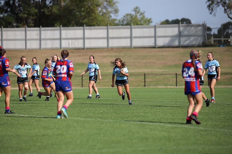 2020 Tarsha Gale Cup Trial Knights v Sharks