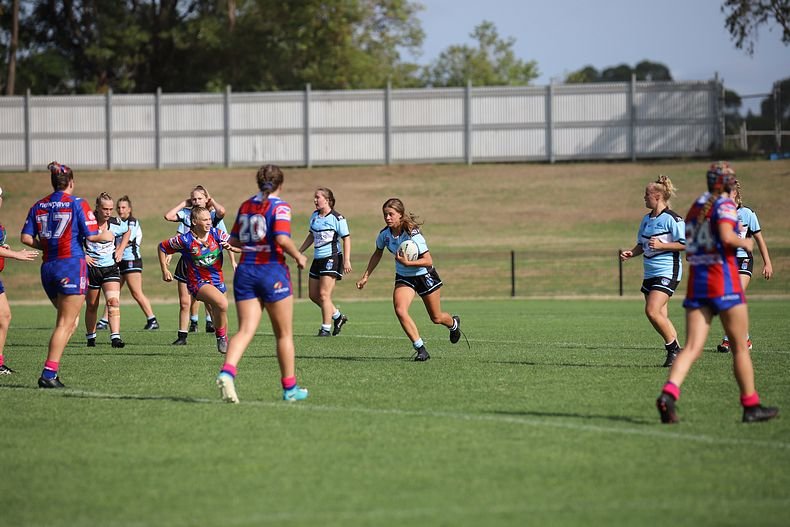 2020 Tarsha Gale Cup Trial Knights v Sharks
