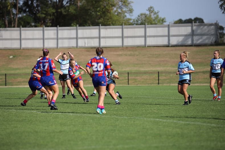 2020 Tarsha Gale Cup Trial Knights v Sharks