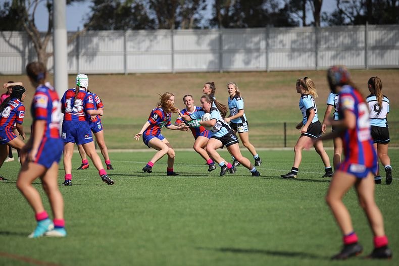 2020 Tarsha Gale Cup Trial Knights v Sharks