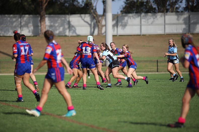 2020 Tarsha Gale Cup Trial Knights v Sharks
