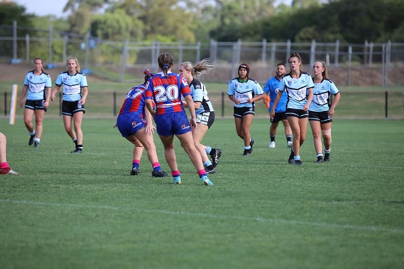 2020 Tarsha Gale Cup Trial Knights v Sharks