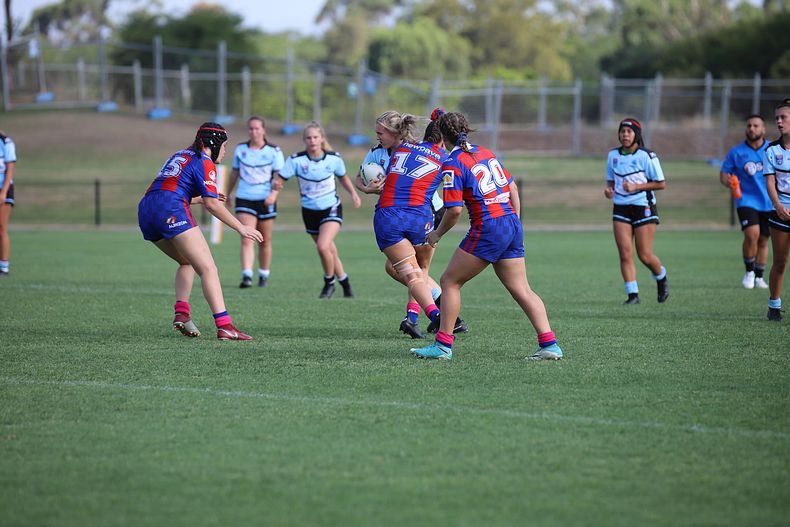 2020 Tarsha Gale Cup Trial Knights v Sharks