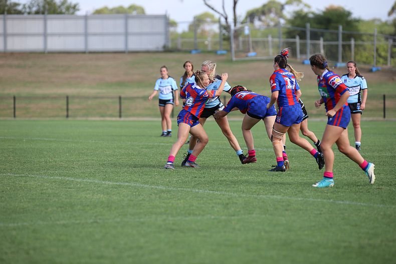 2020 Tarsha Gale Cup Trial Knights v Sharks