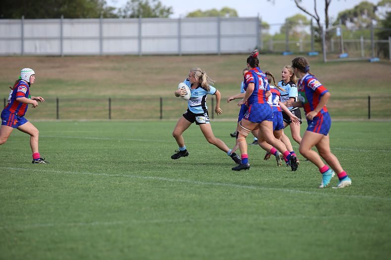 2020 Tarsha Gale Cup Trial Knights v Sharks