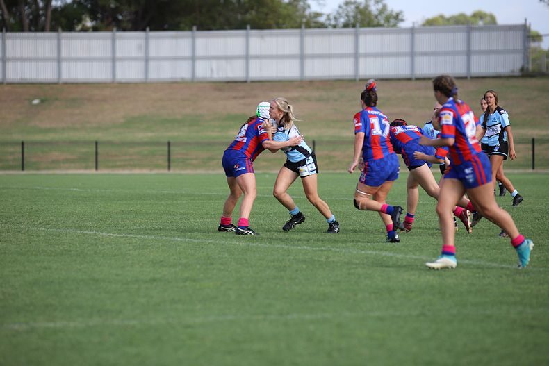 2020 Tarsha Gale Cup Trial Knights v Sharks