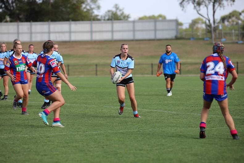 2020 Tarsha Gale Cup Trial Knights v Sharks