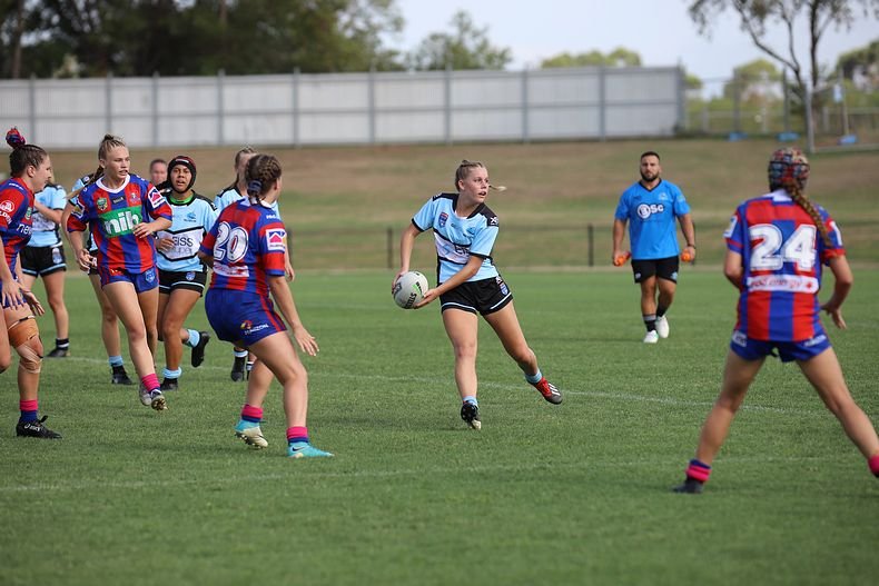 2020 Tarsha Gale Cup Trial Knights v Sharks