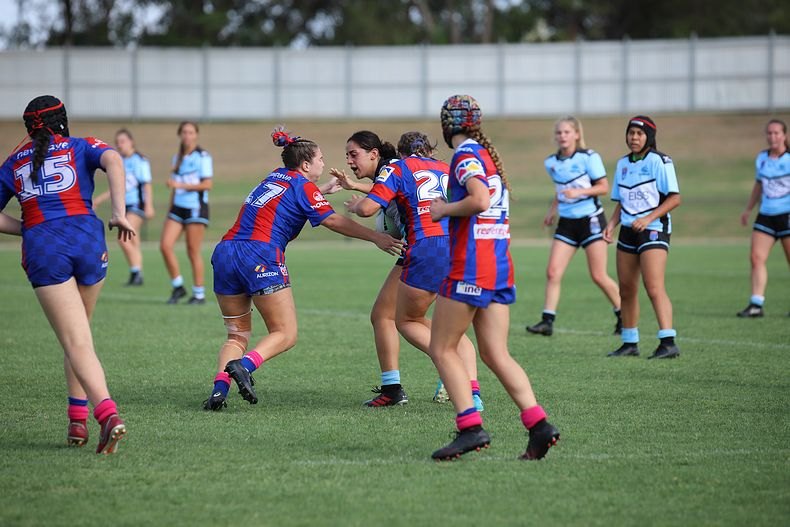 2020 Tarsha Gale Cup Trial Knights v Sharks
