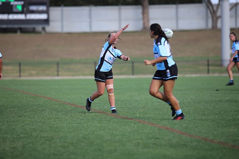 2020 Tarsha Gale Cup Trial Knights v Sharks