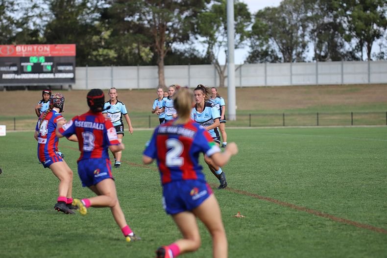 2020 Tarsha Gale Cup Trial Knights v Sharks