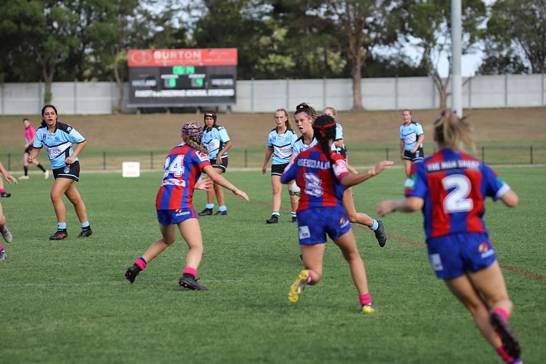 2020 Tarsha Gale Cup Trial Knights v Sharks