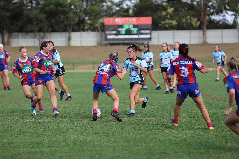 2020 Tarsha Gale Cup Trial Knights v Sharks