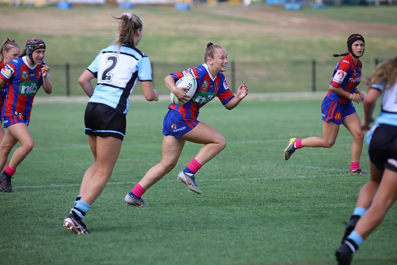 2020 Tarsha Gale Cup Trial Knights v Sharks