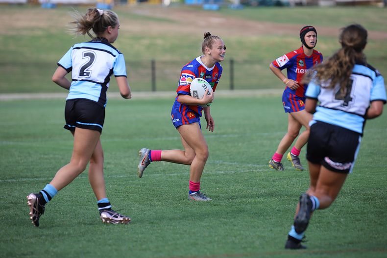 2020 Tarsha Gale Cup Trial Knights v Sharks