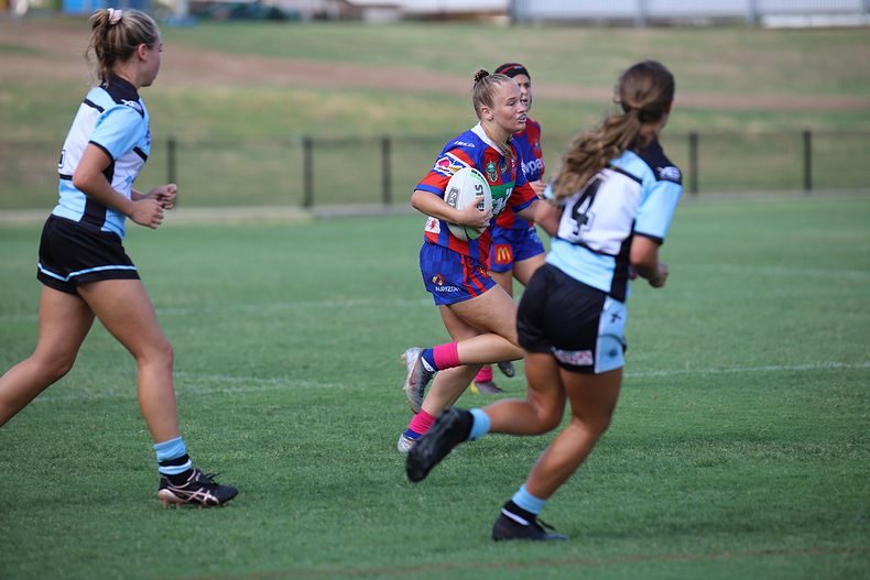 2020 Tarsha Gale Cup Trial Knights v Sharks