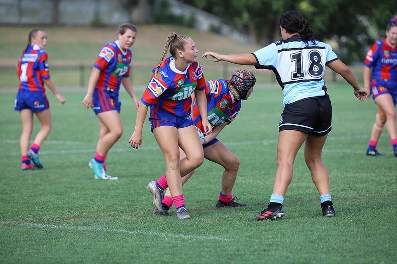 2020 Tarsha Gale Cup Trial Knights v Sharks