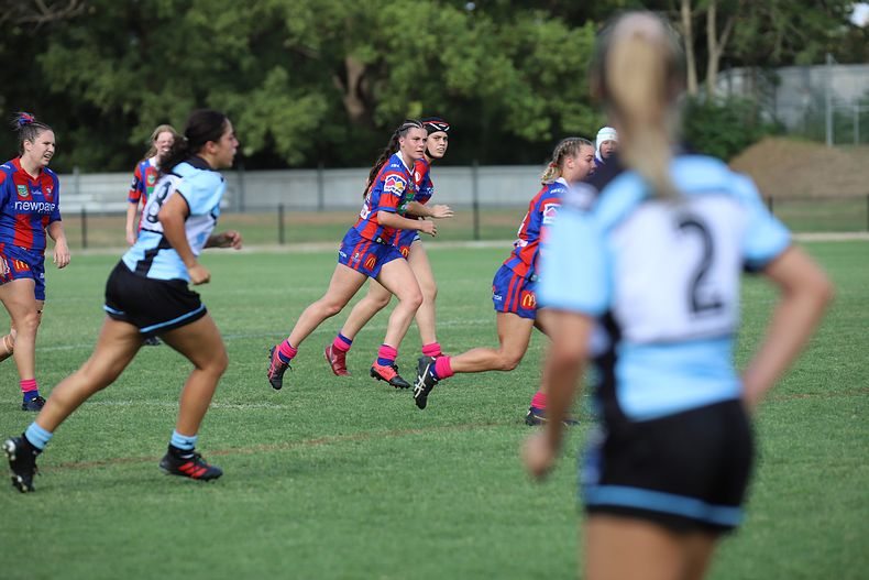 2020 Tarsha Gale Cup Trial Knights v Sharks