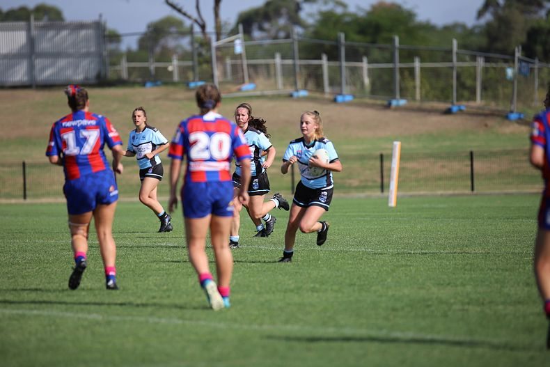 2020 Tarsha Gale Cup Trial Knights v Sharks