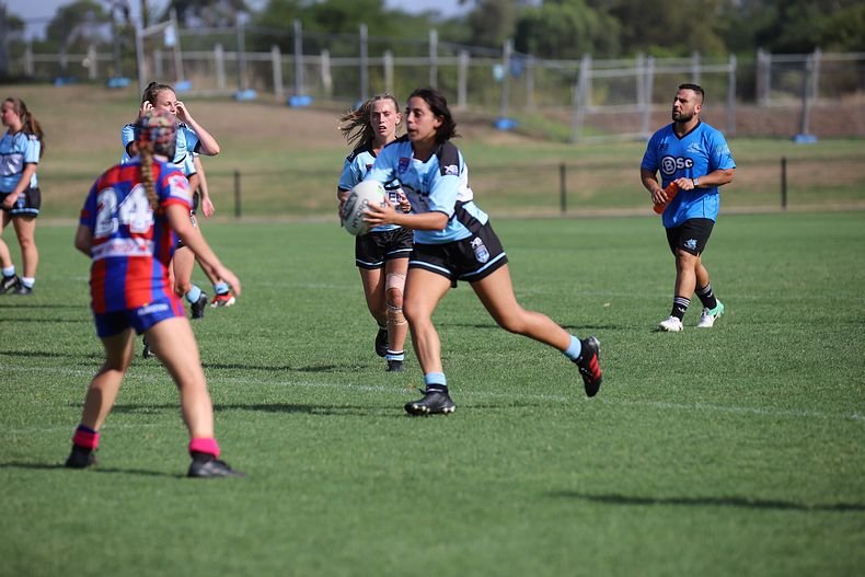 2020 Tarsha Gale Cup Trial Knights v Sharks
