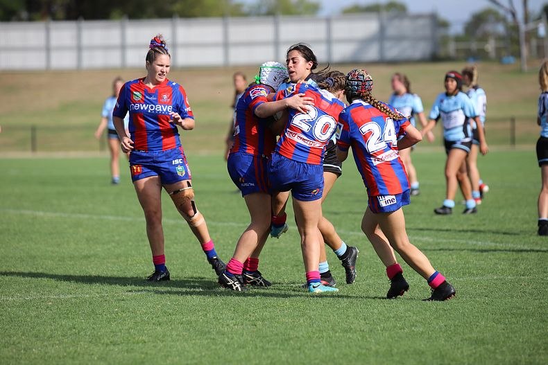 2020 Tarsha Gale Cup Trial Knights v Sharks