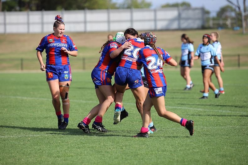 2020 Tarsha Gale Cup Trial Knights v Sharks