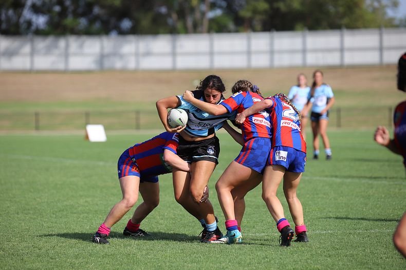 2020 Tarsha Gale Cup Trial Knights v Sharks