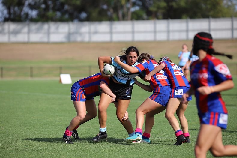 2020 Tarsha Gale Cup Trial Knights v Sharks
