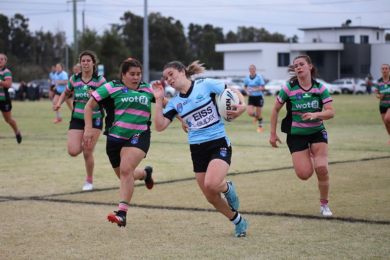 2020 Harvey Norman Women’s Premiership – Rnd 4 – Sharks v Rabbitoh’s