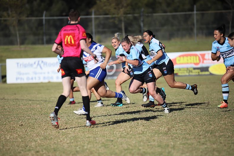 2020 Harvey Norman Women’s Premiership – R 7 – Bulldogs v Sharks