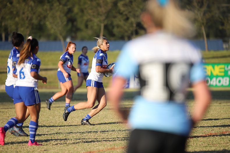 2020 Harvey Norman Women’s Premiership – R 7 – Bulldogs v Sharks