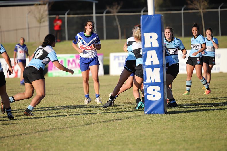 2020 Harvey Norman Women’s Premiership – R 7 – Bulldogs v Sharks