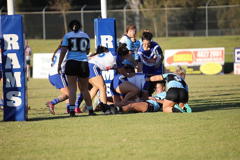 2020 Harvey Norman Women’s Premiership – R 7 – Bulldogs v Sharks