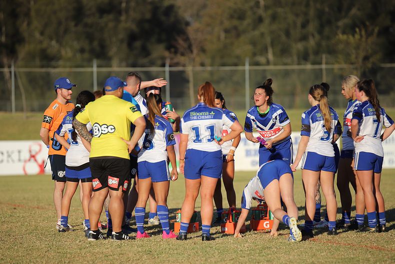 2020 Harvey Norman Women’s Premiership – R 7 – Bulldogs v Sharks