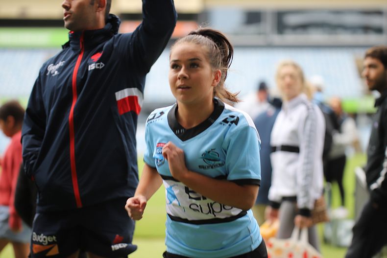 2020 Tarsha Gale Cup – Rnd 6 – Sharks v Roosters (1st Half)