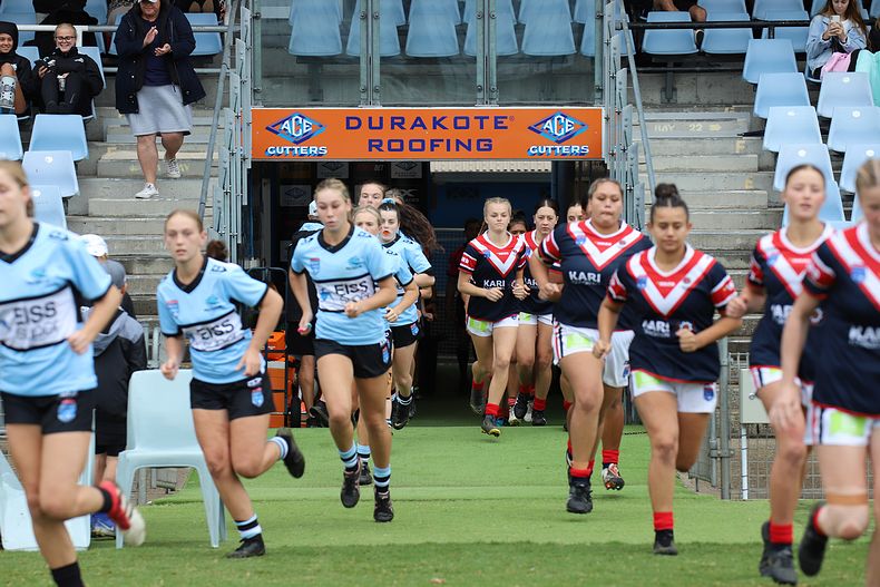 2020 Tarsha Gale Cup – Rnd 6 – Sharks v Roosters (1st Half)