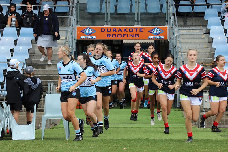2020 Tarsha Gale Cup – Rnd 6 – Sharks v Roosters (1st Half)