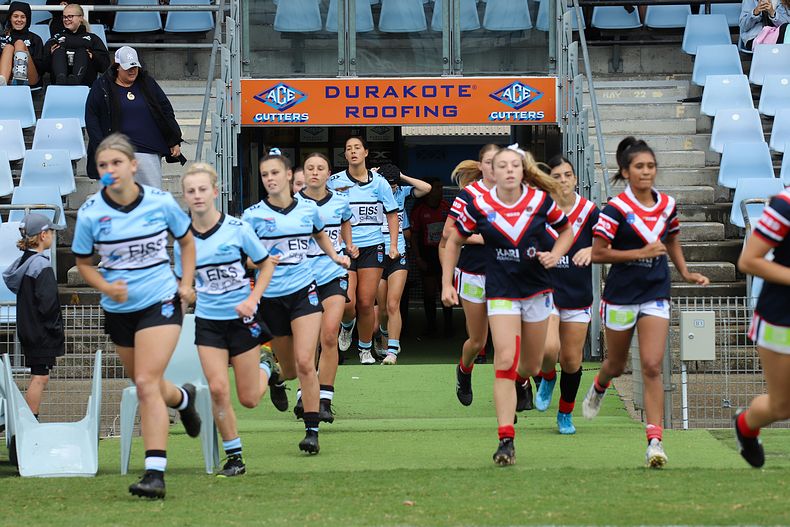 2020 Tarsha Gale Cup – Rnd 6 – Sharks v Roosters (1st Half)